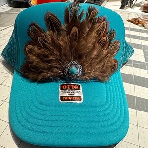 Feathered Trucker Hat